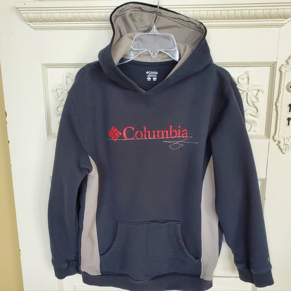 Columbia Hoodie Boys Hooded Sweatshirt  Size M 10-12 years Sweater Pullover Med